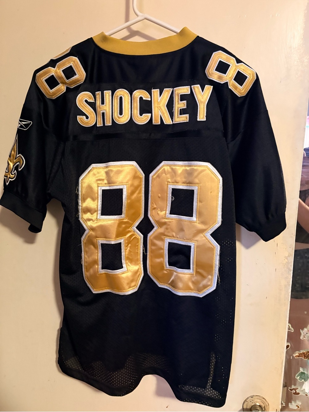 Authentic Reebok New Orleans Saints Jeremy Shockey #88 Super Bowl XLIV Jersey -